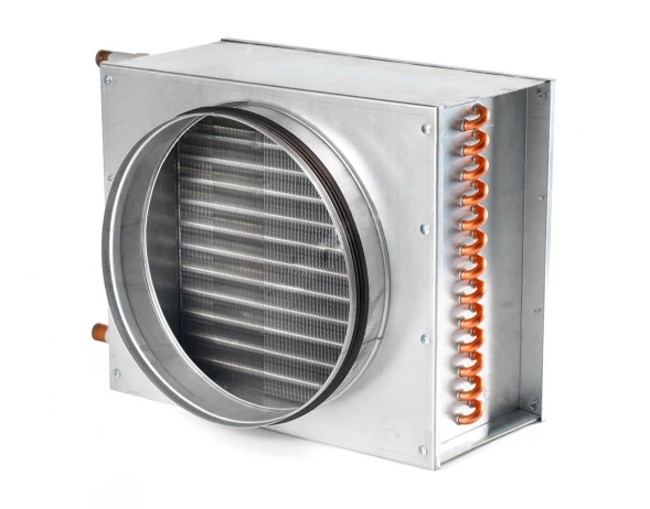 Канальный нагреватель-калорифер NWPk 200/2 водяной круглый Неватом