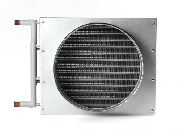 Канальный нагреватель-калорифер NWPk 160/2 водяной круглый Неватом