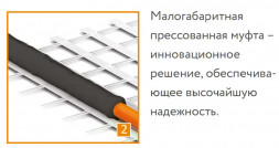 Нагревательный мат Теплолюкс  ProfiMat 540 Вт/3,0 кв.м