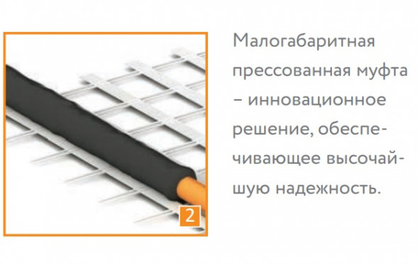 Нагревательный мат Теплолюкс Tropix МНН 1280 Вт/8,0 кв.м