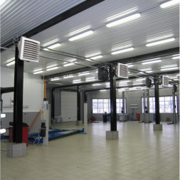 Водяной тепловентилятор Волкано РУ Мини EC 3-20 кВт