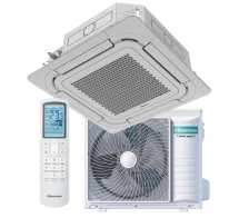 Кассетный инверторный кондиционер Hisense ACT-18UR4RCC8 | PE-QEA/LD | AUW-18U4RS7