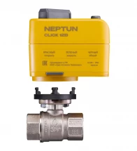 Шаровой кран с электроприводом Neptun Profi Click 18В 1"