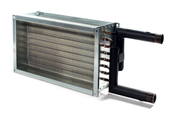 Канальный нагреватель-калорифер NWP-600-300/2-R водяной прямоугольный Неватом