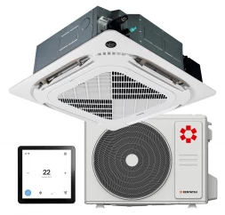 Кассетный инверторный кондиционер Kentatsu KSZB53HZRN1W/KSUNB53HZRN1/KPU65-D4